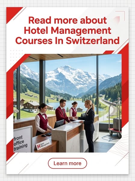 Learn About Hotel Management Courses In Switzerland