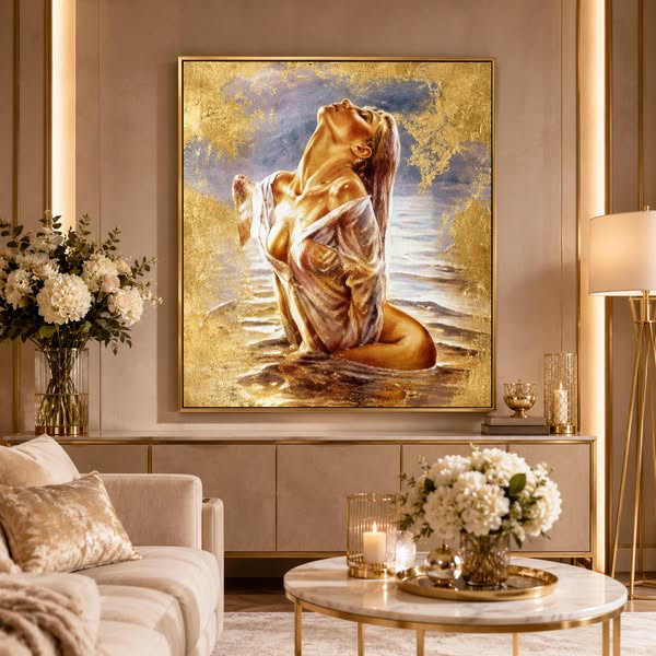 Peinture Diamant La Demoiselle — Créez l'élégance avec vos mains !