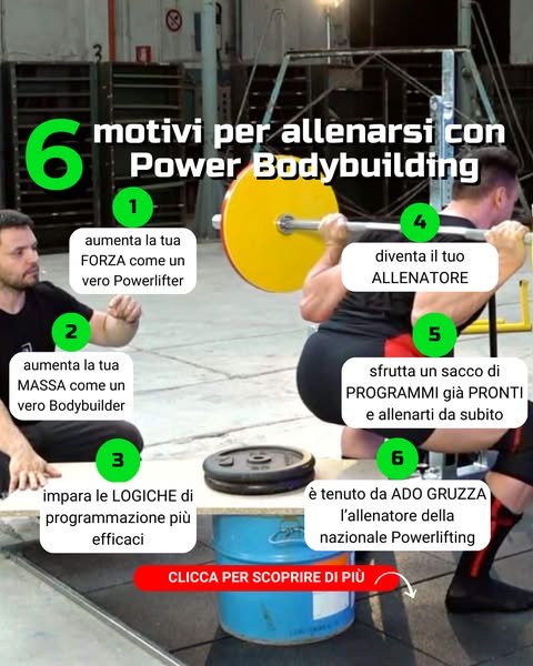 Programmazione per il Power Bodybuilding by Ado Gruzza