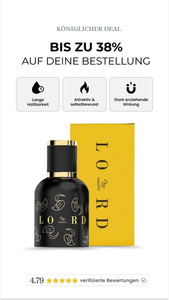 Das neue Herrenparfum von Versuit