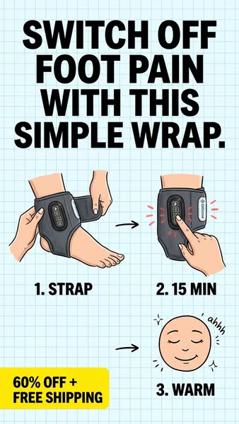 The #1 Red-Light Foot Massager Ends Foot Pain in 15 min