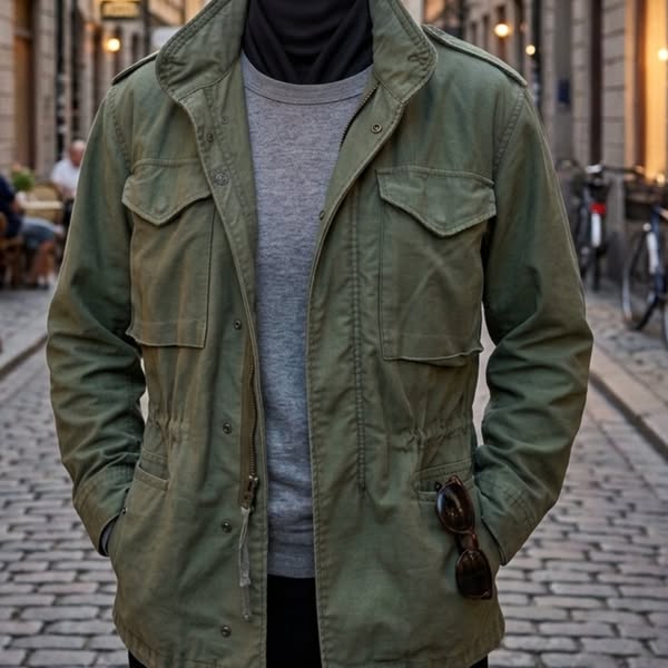 Trage die Jacke, die niemals aus der Mode kommt. Hier mit Rabatt kaufen!