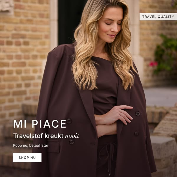 Mi Piace: comfort in travelstof