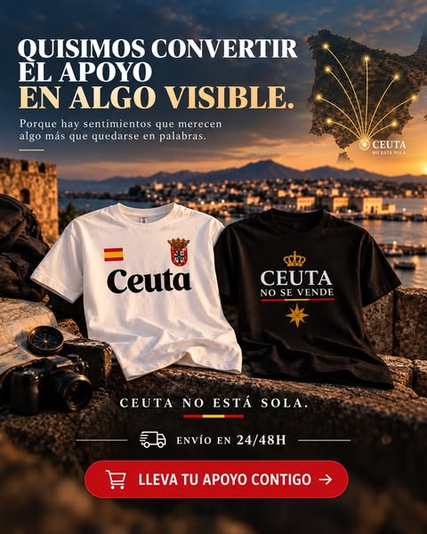 Camisetas Ceuta: ya disponibles
