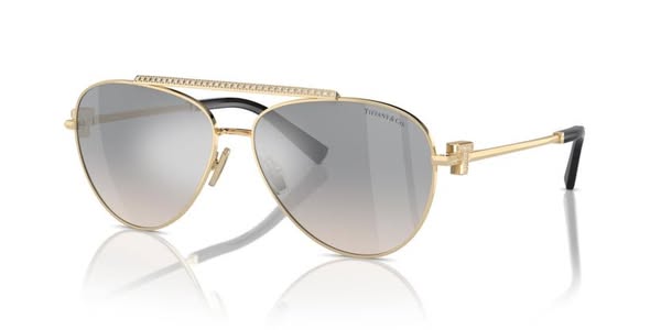 Tiffany TF3101B, Pale Gold (61791U) - Blue Silver / 59
