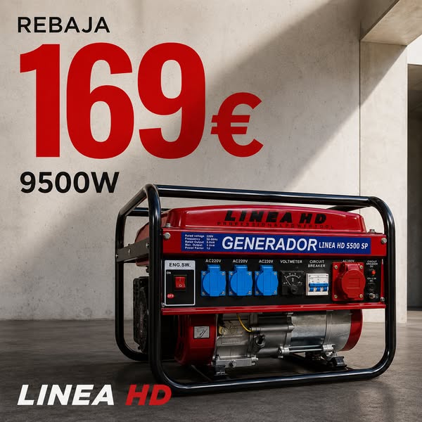 REBAJA QUE DESTACA: 9500W 169€