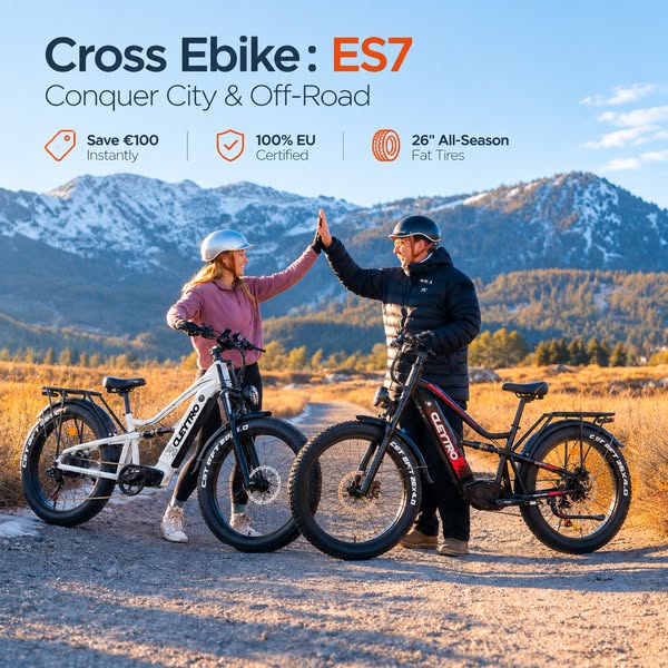 One Bike. Two Worlds. Master City & Trails with ES7 & F7.