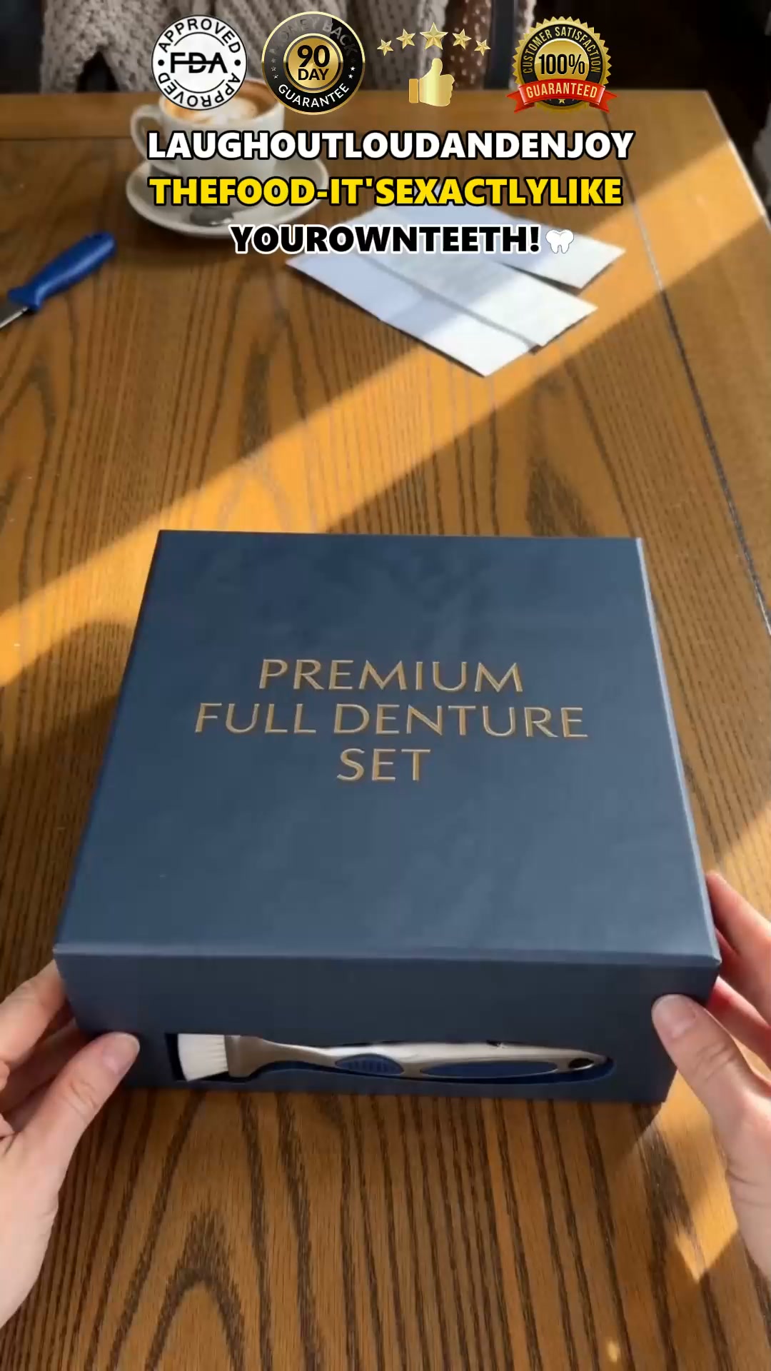 90-DAY "PERFECT BITE" MONEY-BACK GUARANTEE