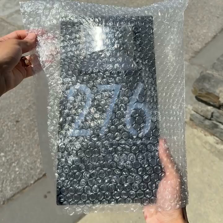ersonalized Solar Modern Door Plaque — Light Up Your Home Entrance