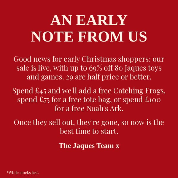 Jaques of London | Wooden Toys & Games Since 1795