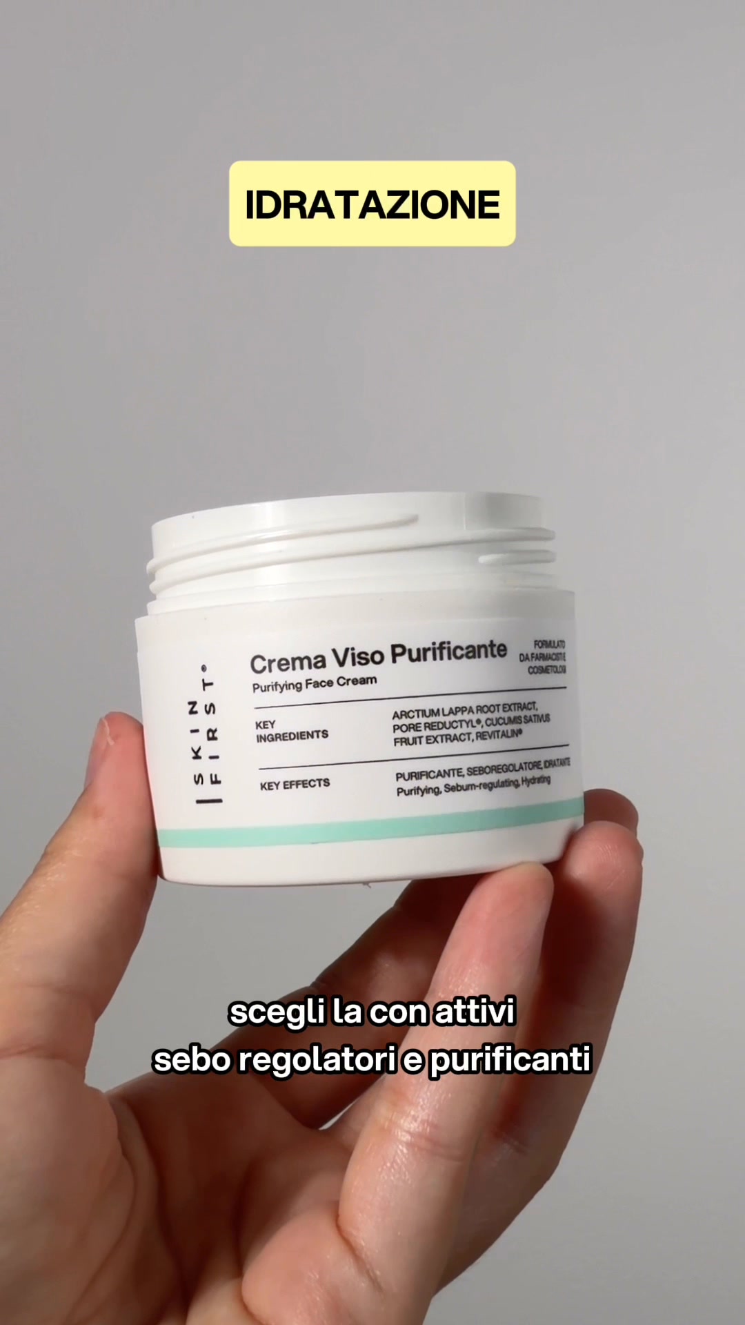 Scopri i 4 step se hai l'acne comedonica