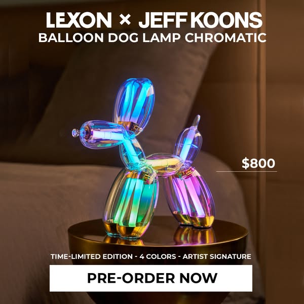 Jeff Koons x Lexon Drop Is Live!