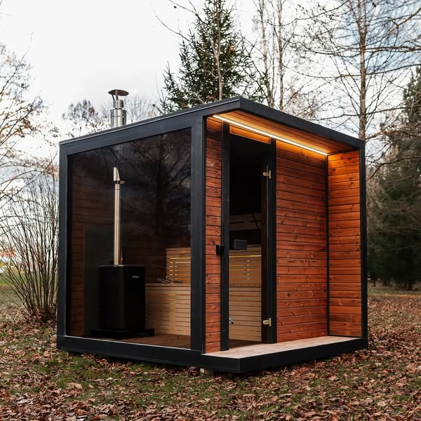 Modular Outdoor Sauna | 6 Person | EdenHut