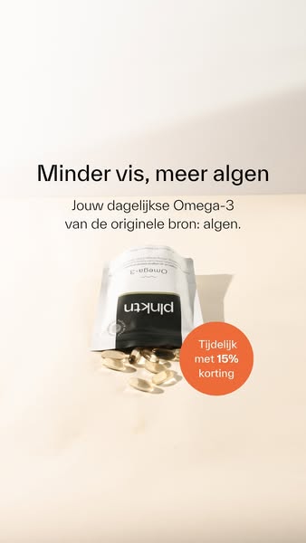 Ontdek Omega-3 uit algen, zonder vis