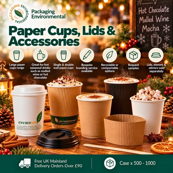 PaperCups, Lids & Accessories
