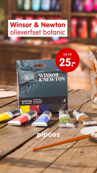 Winsor & Newon olieverfset botanic