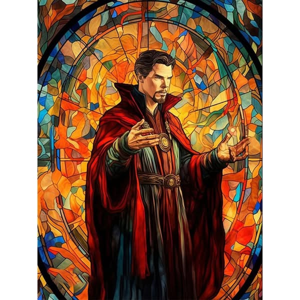 Marvel Characters-Full Round Diamond Painting 30*40cm