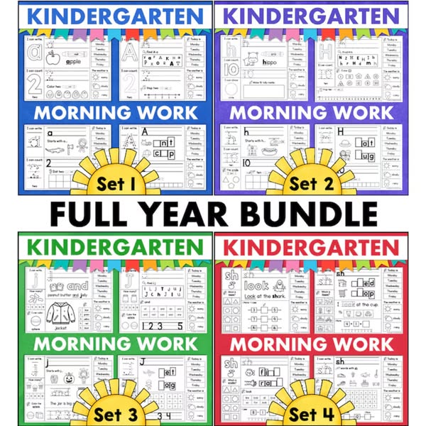 90% Off Kindergarten Daily Practice Worksheets
