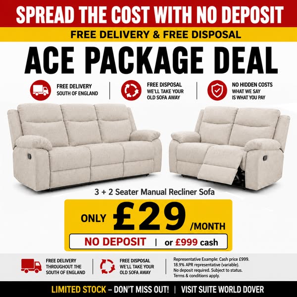 Ace Package Deal — 3 & 2 Seater