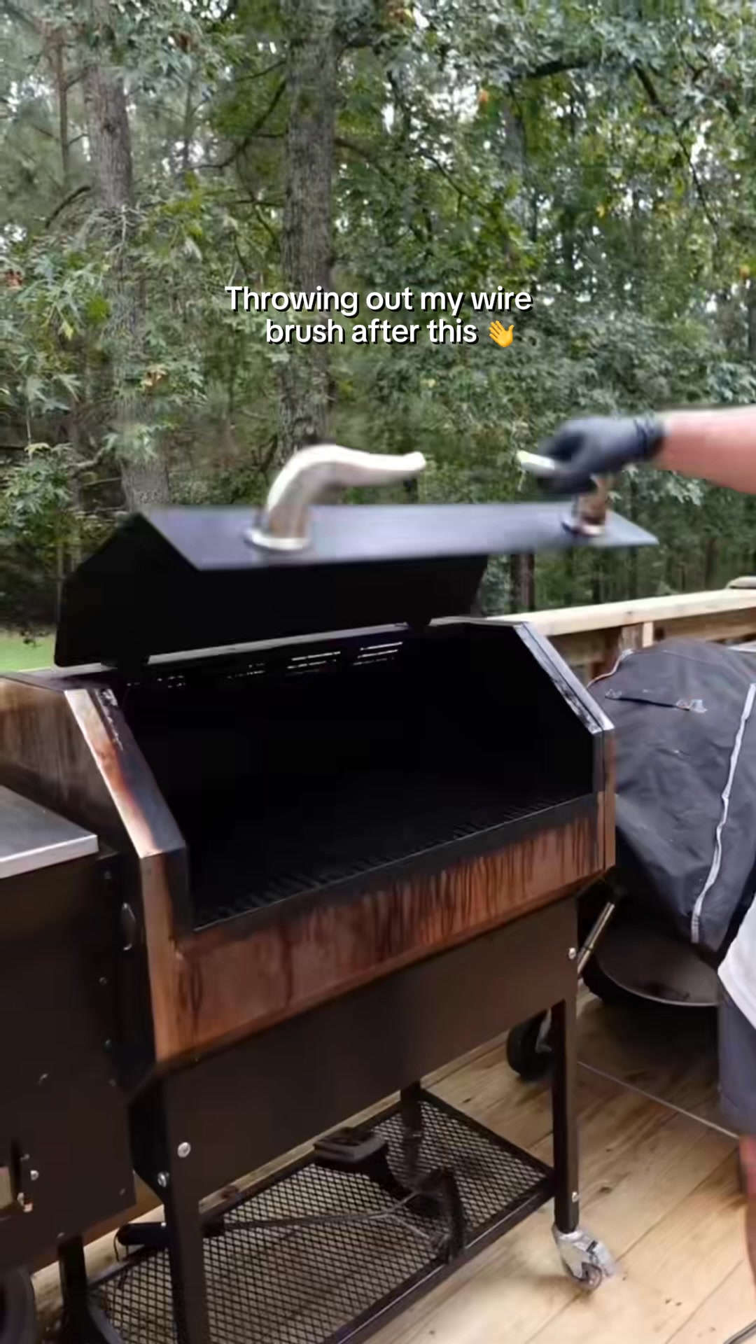 The first grill brush that actually works