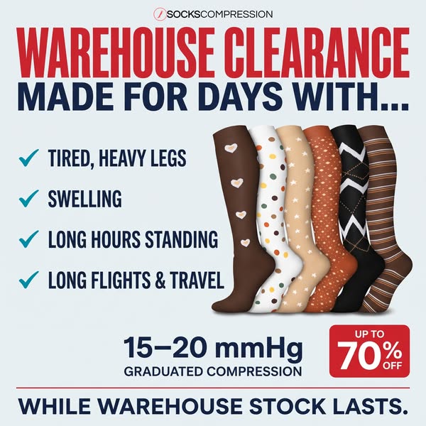 WAREHOUSE CLEARANCE — UP TO 70% OFF