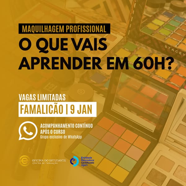 Curso de Maquilhagem Profissional