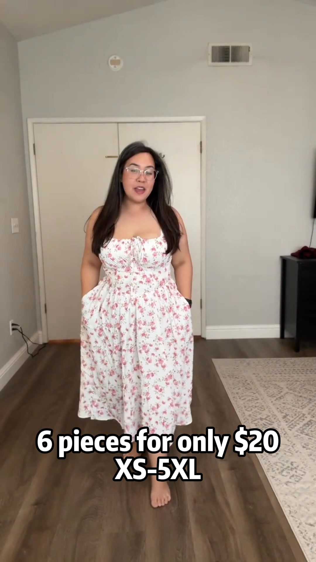 Floral Corset Sundress for Women – Flowy Midi Dress You'll Love