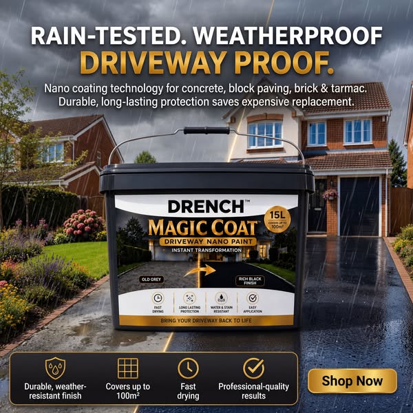 Rain-Tested Driveway Protection