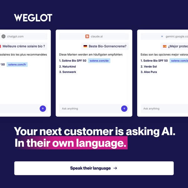 Speak Your Customers' Language