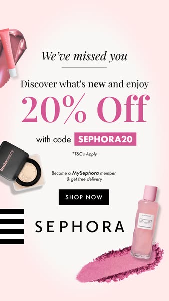 Come Back & Save 20%