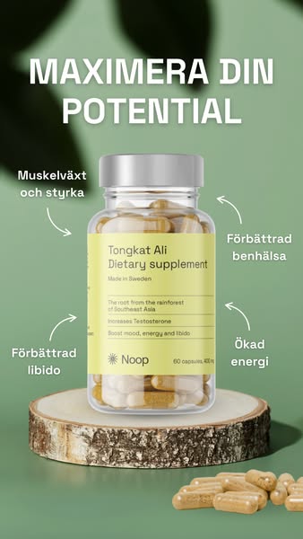 Naturlig Boost för Styrka & Muskler