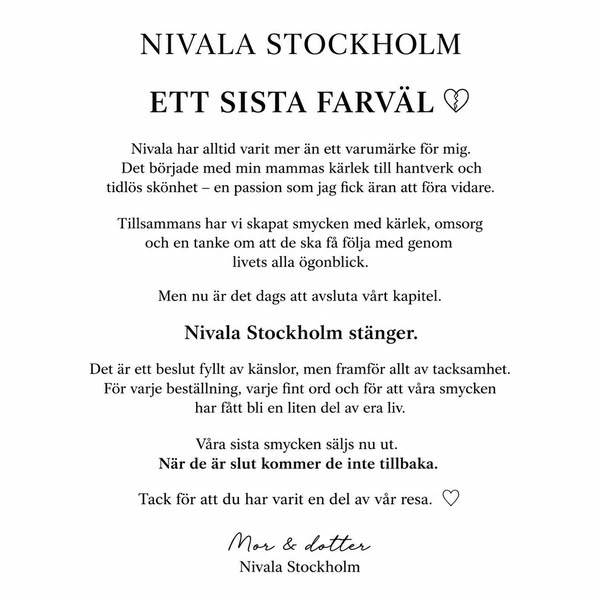 Lagerutförsäljning hos Nivala Stockholm