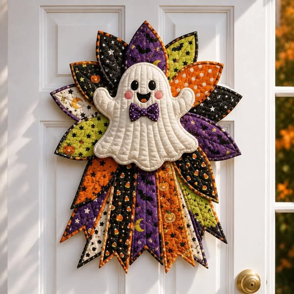 Beginner-Friendly Handmade Quilted Door Bow DIY Sewing Kit
