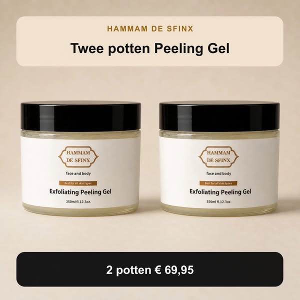Twee potten Peeling Gel | 2 potten € 69,95