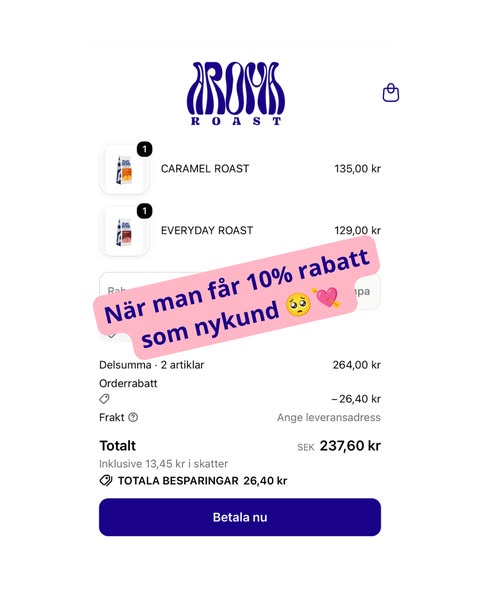 Upptäck vårt koffeinfria kaffe