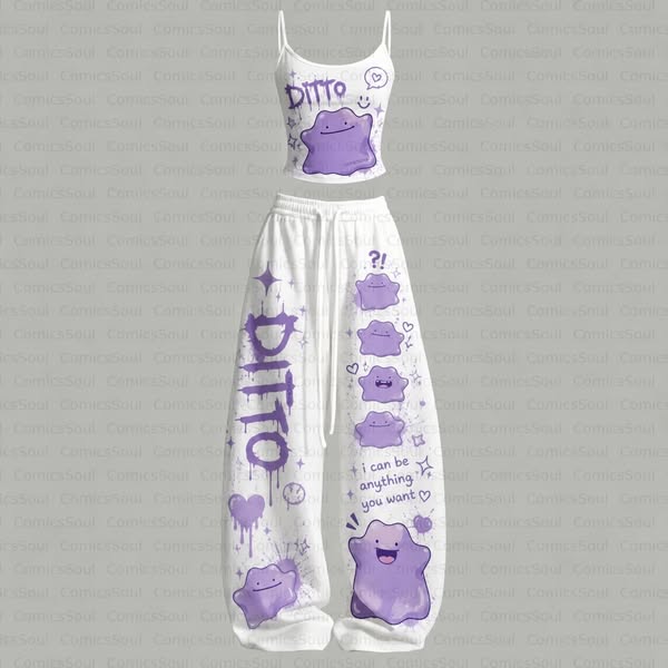 Two-Piece Set for Anime Fans