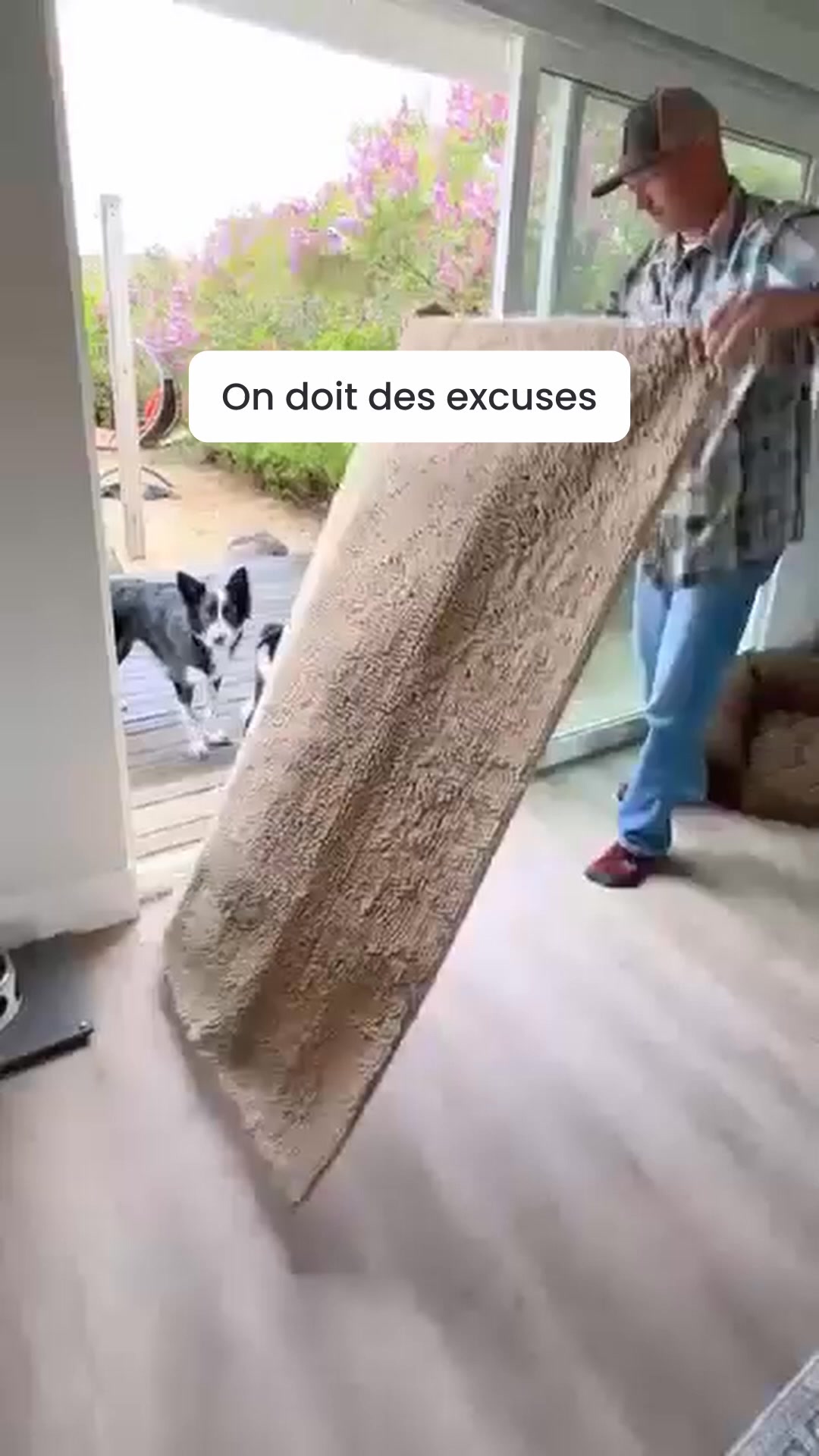 Finis les pattes sales