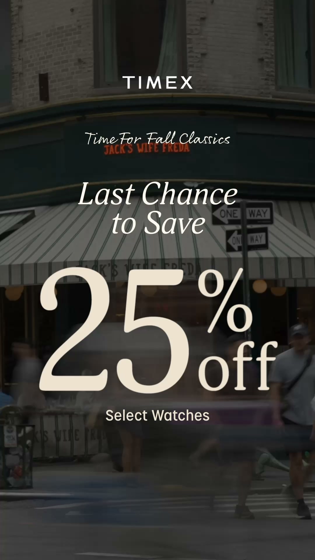 25% Off For Fall