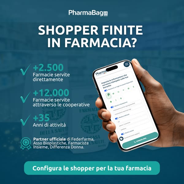 Stai finendo le shopper per la tua farmacia?
