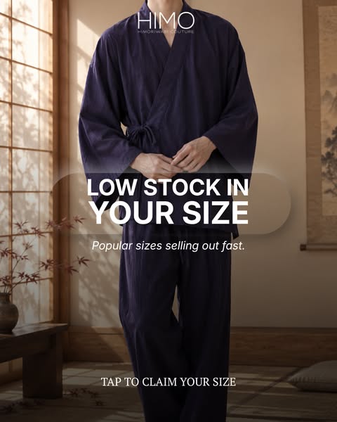 Stock running low in your size!