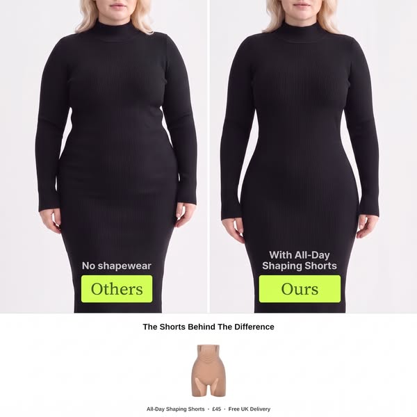 No Roll-Down. No Chafing. All Day