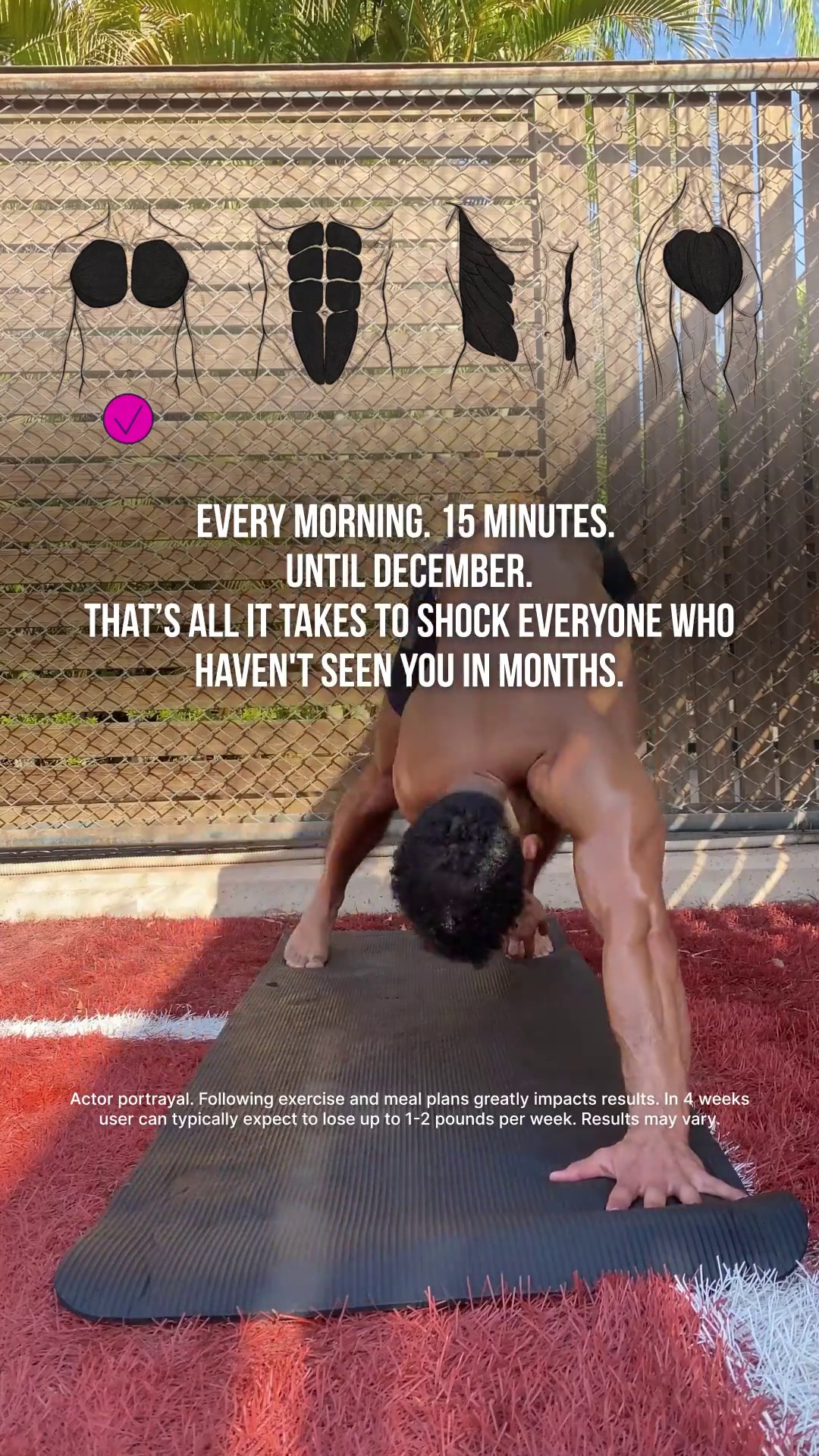 For Big Guys: Start Fifteen Today. Build Steady Strength.