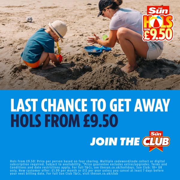 Join Sun Club for £1 for 3 Months.