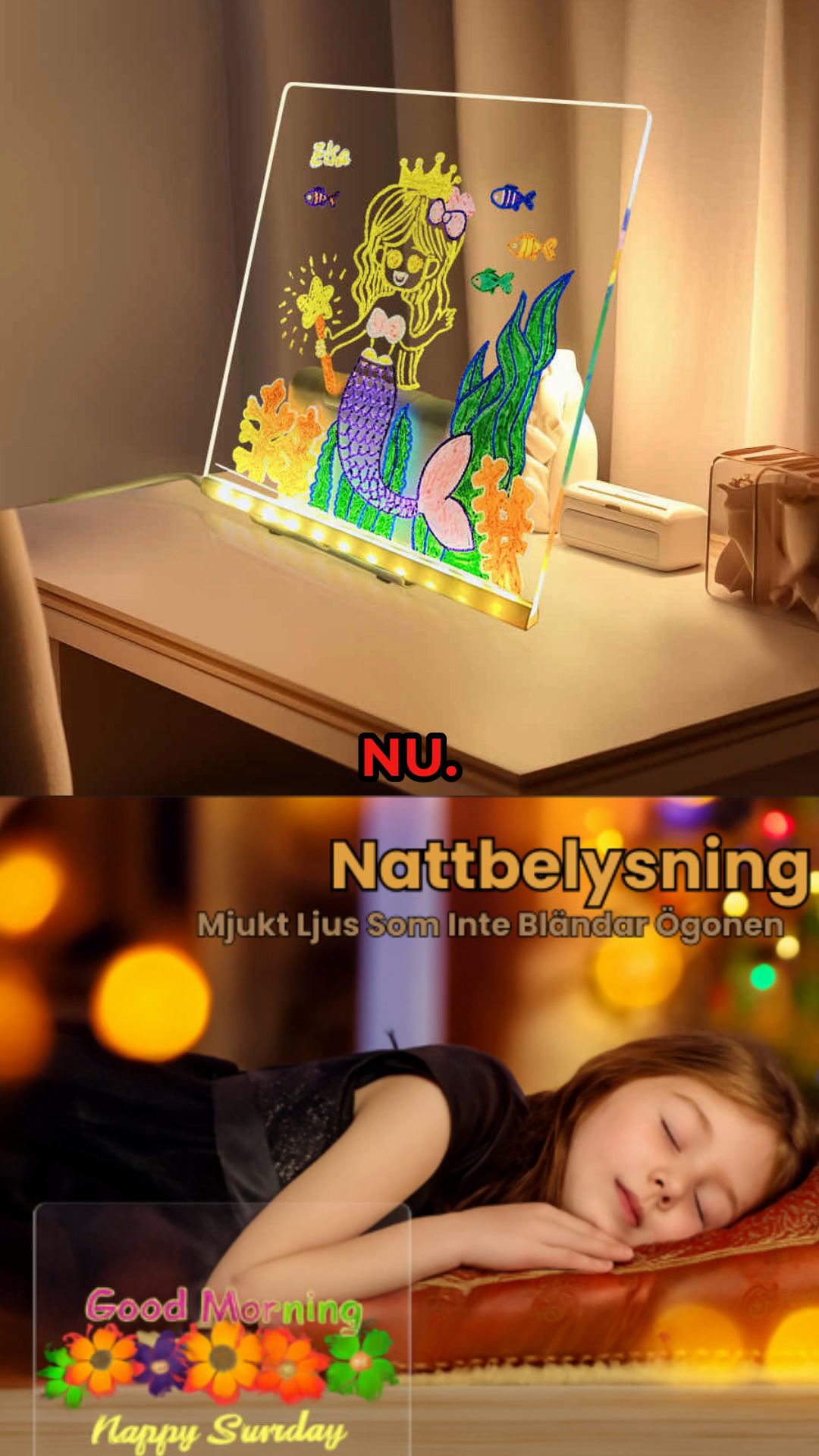 Får hver tegning til at lyse op