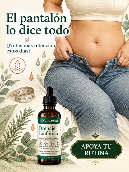 Menos hinchazón, más ligereza. En cada gota.