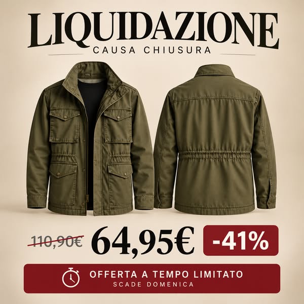 La field jacket di quelle di una volta