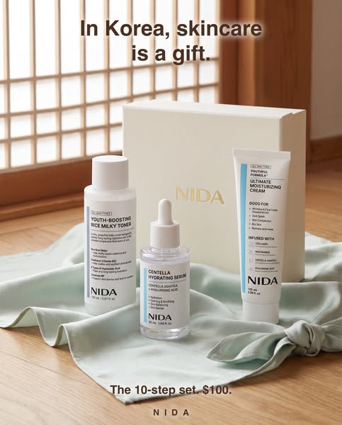 10-Piece Korean Set For Only $100