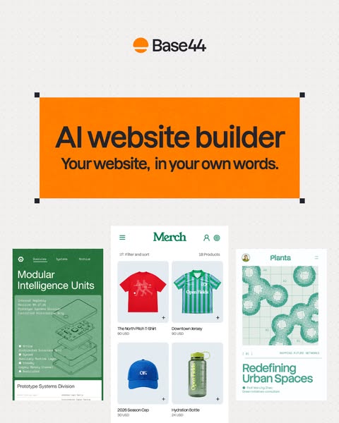 Start building now