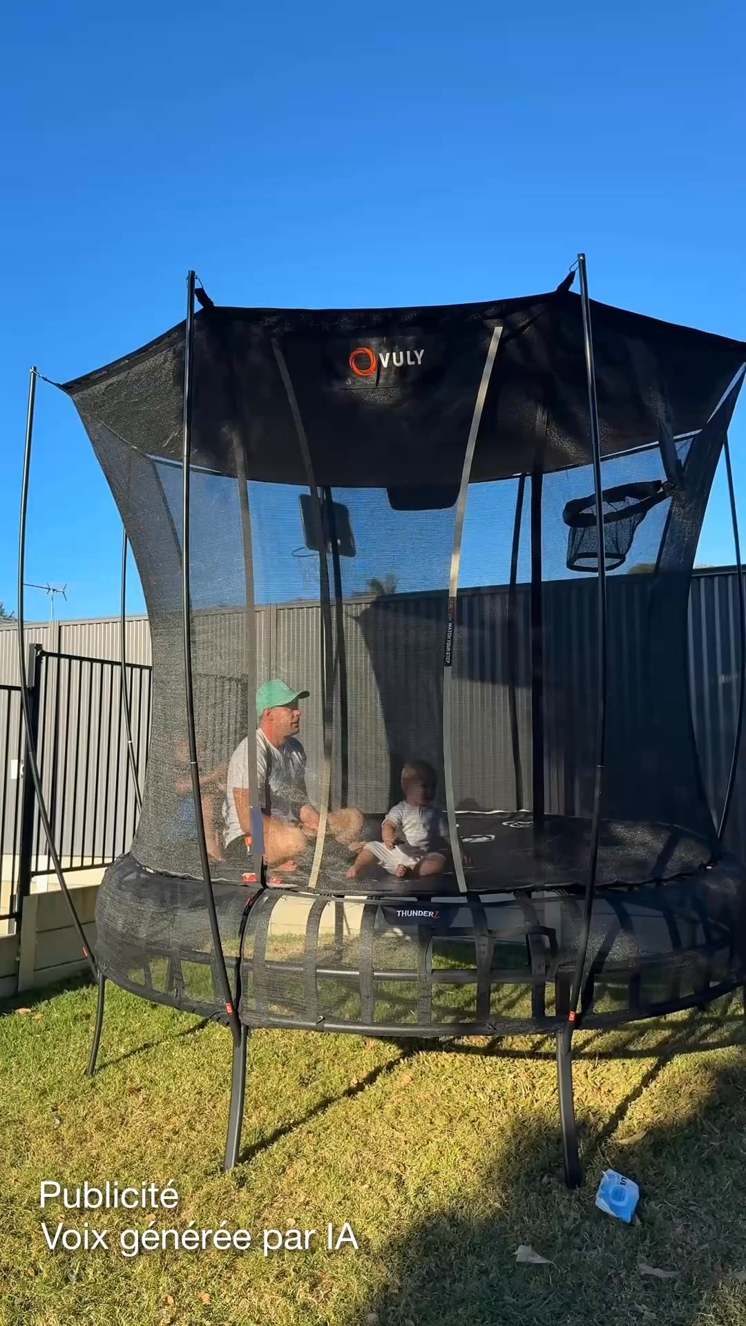 Trampoline de jardin