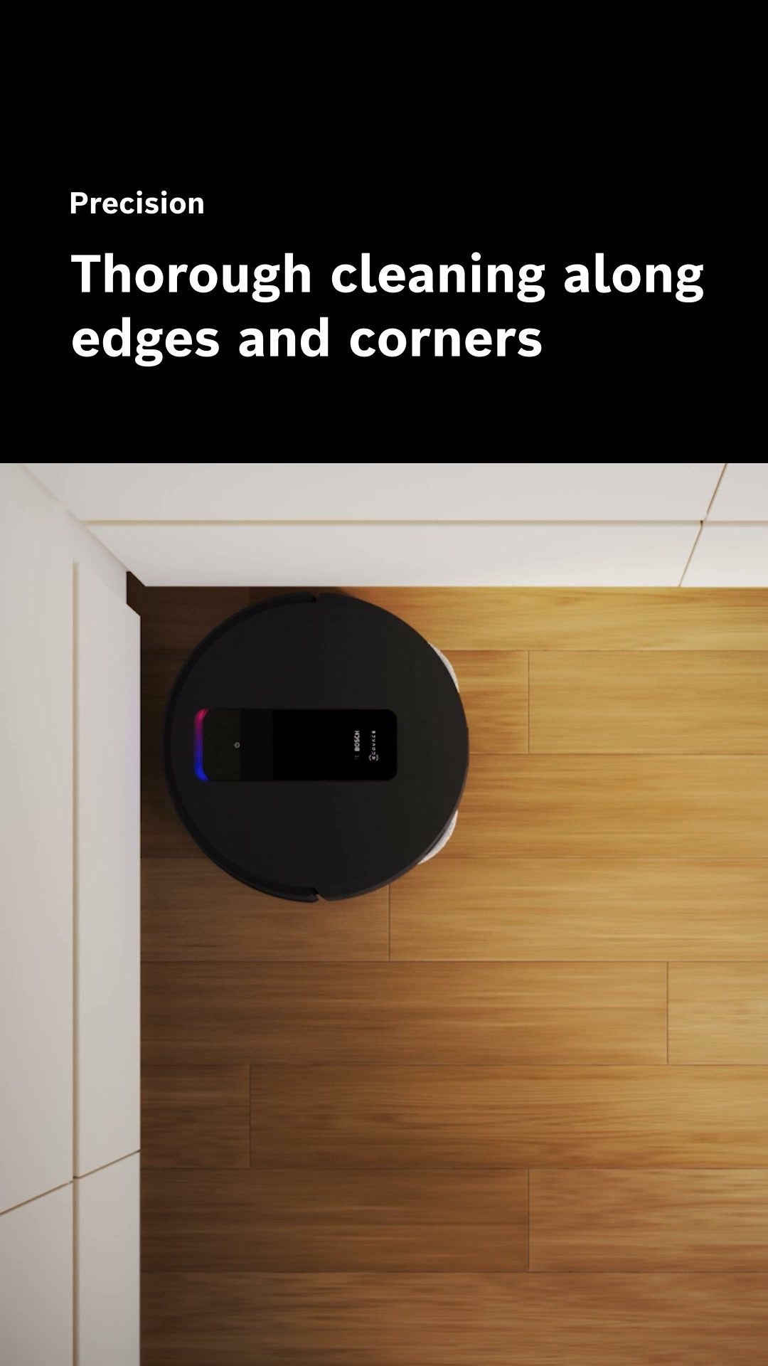 The world’s 1st cleaning robot invisibly built into your kitchen*